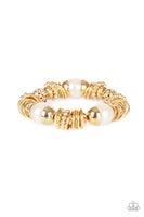 Paparazzi Uptown Tease - Gold Bracelet