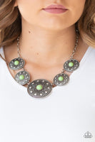 Paparazzi Hey, SOL Sister - Green Necklace