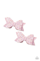 Paparazzi Sprinkle On The Sequins - Pink Hair Clips