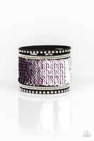 Paparazzi MERMAIDS Have More Fun - Pink/Silver Wrap Bracelet