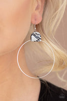 Paparazzi Wild Soul - White Earrings