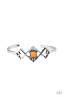 Paparazzi Dainty Deco - Orange Bracelet