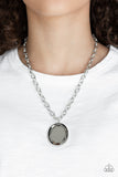 Paparazzi Light As HEIR - Silver Necklace