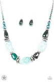 Paparazzi In Good Glazes - Blue Necklace