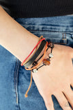 Paparazzi Breaking Ground - Orange Urban Bracelet