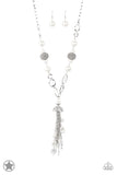 Paparazzi Designated Diva - White Necklace