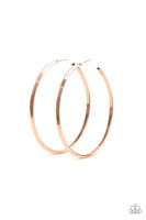 Paparazzi 5th Avenue Attitude - Copper Hoop Earrings