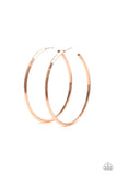 Paparazzi 5th Avenue Attitude - Copper Hoop Earrings