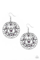 Paparazzi Choose To Sparkle - Purple Earrings