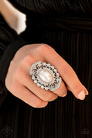 Paparazzi Radiantly Regal - White Ring