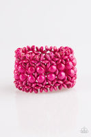 Paparazzi Tropical Bliss - Pink Bracelet