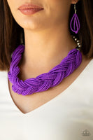 Paparazzi The Great Outback - Purple Necklace