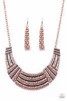 Paparazzi Ready to Pounce – Copper Necklace